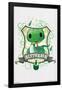 The Wizarding World: Harry Potter - Slytherin Charm-Trends International-Framed Poster