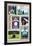 The Wizarding World: Harry Potter - Stamps Collage-Trends International-Framed Poster