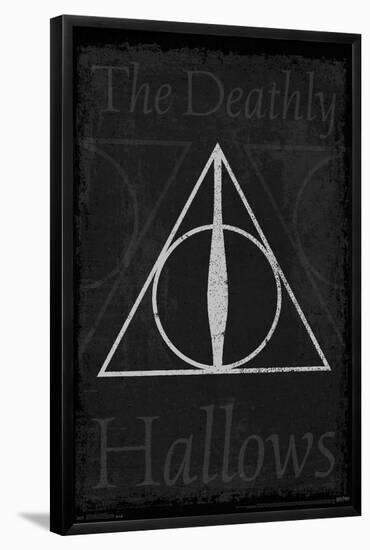 The Wizarding World: Harry Potter - The Deathly Hallows - Symbol-Trends International-Framed Poster