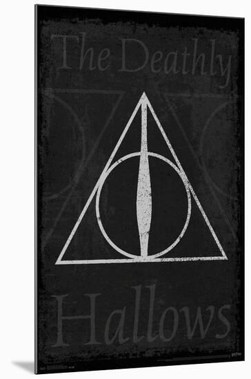 The Wizarding World: Harry Potter - The Deathly Hallows - Symbol-Trends International-Mounted Poster