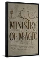 The Wizarding World: Harry Potter - The Ministry of Magic-Trends International-Framed Poster