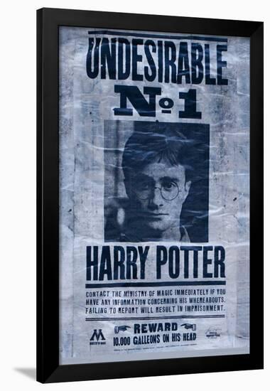The Wizarding World: Harry Potter - Undesirable-Trends International-Framed Poster