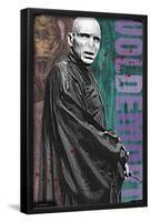 The Wizarding World: Harry Potter - Voldemort with Wand-Trends International-Framed Poster