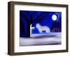 The wolf, 1997, (oil on linen)-Cristina Rodriguez-Framed Giclee Print