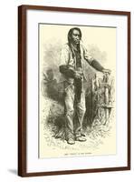 The "Wolf", a Ute Indian-null-Framed Giclee Print