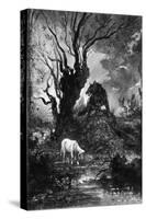 The Wolf and the Lamb-Gustave Moreau-Stretched Canvas