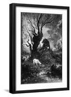 The Wolf and the Lamb-Gustave Moreau-Framed Photographic Print