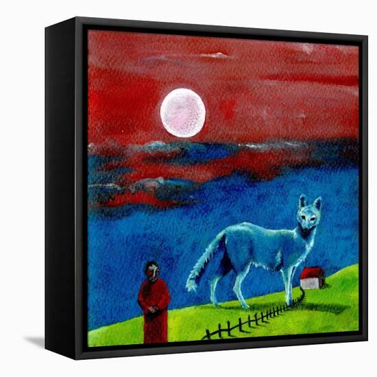The Wolf and the Moon, 2004-Gigi Sudbury-Framed Stretched Canvas
