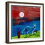 The Wolf and the Moon, 2004-Gigi Sudbury-Framed Giclee Print