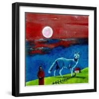 The Wolf and the Moon, 2004-Gigi Sudbury-Framed Giclee Print