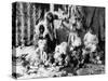 The "Wolf dance" of the Kaviagamutes, Alaska Eskimos Photograph - Alaska-Lantern Press-Stretched Canvas