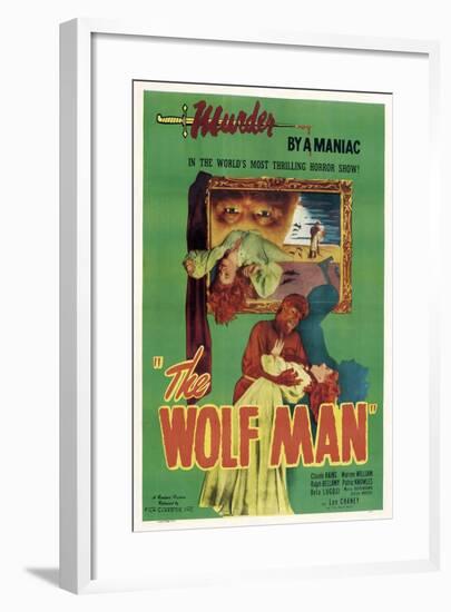 The Wolf Man, 1941-null-Framed Giclee Print