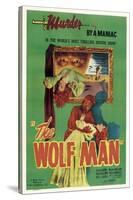 The Wolf Man, 1941-null-Stretched Canvas