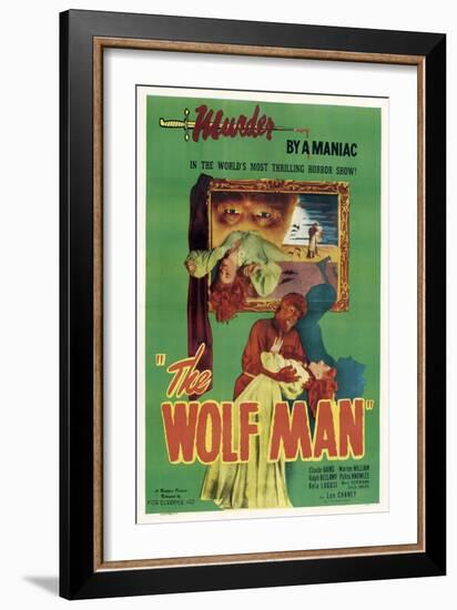 The Wolf Man, 1941-null-Framed Giclee Print