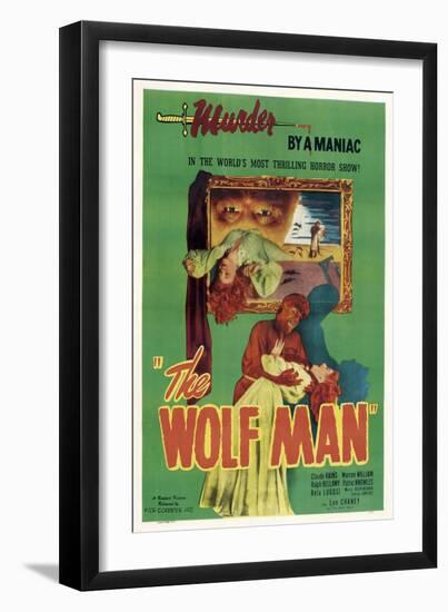 The Wolf Man, 1941-null-Framed Giclee Print