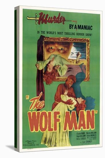 The Wolf Man, 1941-null-Stretched Canvas