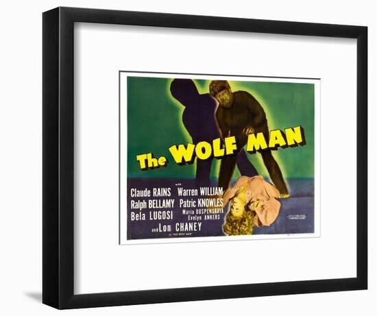 The Wolf Man, 1941-null-Framed Art Print