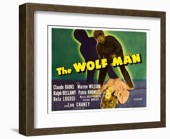 The Wolf Man, 1941-null-Framed Art Print