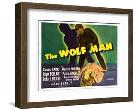 The Wolf Man, 1941-null-Framed Art Print