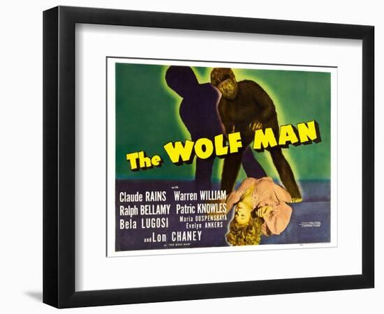 The Wolf Man, 1941-null-Framed Art Print