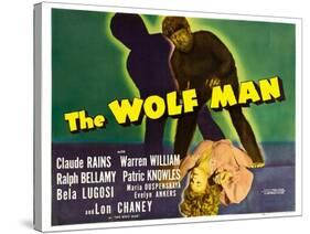 The Wolf Man, 1941-null-Stretched Canvas