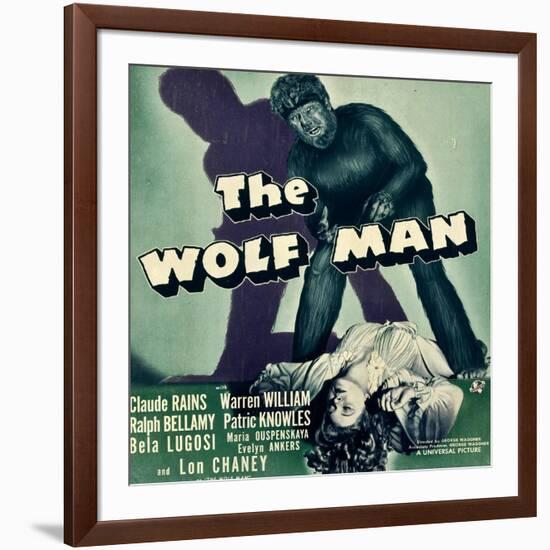 The Wolf Man, 1941-null-Framed Art Print