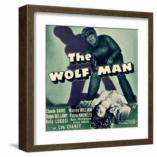 The Wolf Man, 1941-null-Framed Art Print