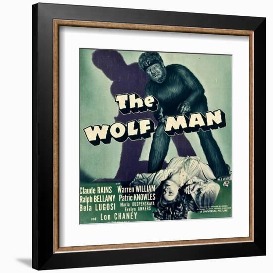 The Wolf Man, 1941-null-Framed Art Print