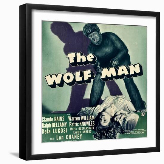 The Wolf Man, 1941-null-Framed Art Print