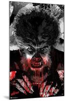The Wolf Man - Autumn Moon-Trends International-Mounted Poster