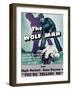 The Wolf Man, Double-Billed With 'You're Telling Me', 1941-null-Framed Art Print