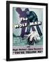 The Wolf Man, Double-Billed With 'You're Telling Me', 1941-null-Framed Art Print