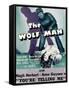 The Wolf Man, Double-Billed With 'You're Telling Me', 1941-null-Framed Stretched Canvas