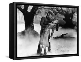 The Wolf Man, Lon Chaney Jr., Evelyn Ankers, 1941-null-Framed Stretched Canvas