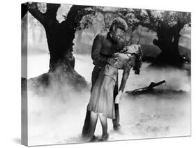 The Wolf Man, Lon Chaney Jr., Evelyn Ankers, 1941-null-Stretched Canvas