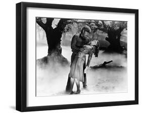 The Wolf Man, Lon Chaney Jr., Evelyn Ankers, 1941-null-Framed Photo