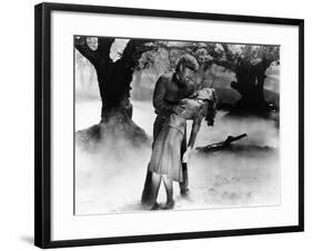 The Wolf Man, Lon Chaney Jr., Evelyn Ankers, 1941-null-Framed Photo