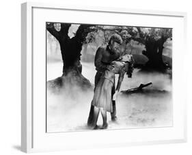 The Wolf Man, Lon Chaney Jr., Evelyn Ankers, 1941-null-Framed Photo