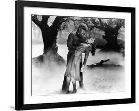 The Wolf Man, Lon Chaney Jr., Evelyn Ankers, 1941-null-Framed Photo