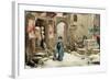 The Wolf of Gubbio, 1877-Luc-Oliver Merson-Framed Giclee Print