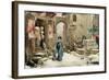 The Wolf of Gubbio, 1877-Luc-Oliver Merson-Framed Giclee Print