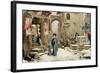 The Wolf of Gubbio, 1877-Luc-Oliver Merson-Framed Giclee Print