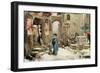 The Wolf of Gubbio, 1877-Luc-Oliver Merson-Framed Giclee Print