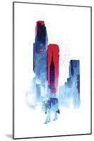 The Wolf of the City-Robert Farkas-Mounted Giclee Print