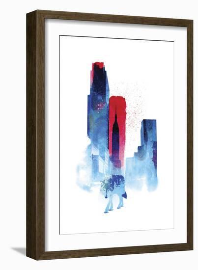 The Wolf of the City-Robert Farkas-Framed Premium Giclee Print
