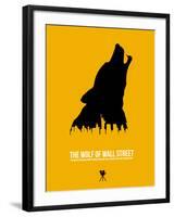 The Wolf of Wall Street-David Brodsky-Framed Art Print