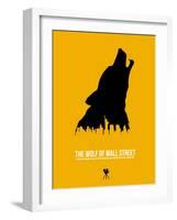 The Wolf of Wall Street-David Brodsky-Framed Art Print