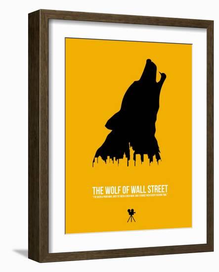 The Wolf of Wall Street-David Brodsky-Framed Art Print