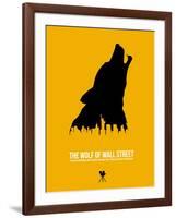 The Wolf of Wall Street-David Brodsky-Framed Art Print