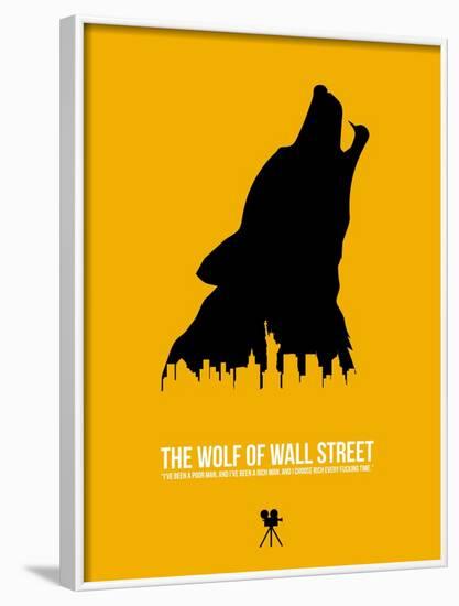 The Wolf of Wall Street-David Brodsky-Framed Art Print